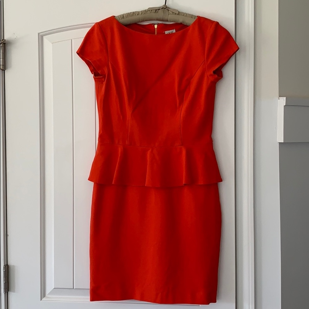 Caché orange dress